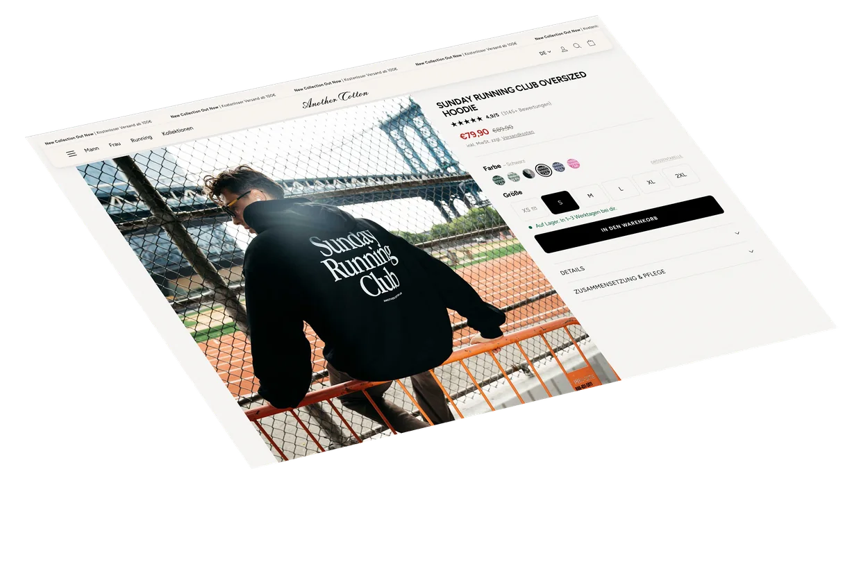 Another Cotton: Onlineshop